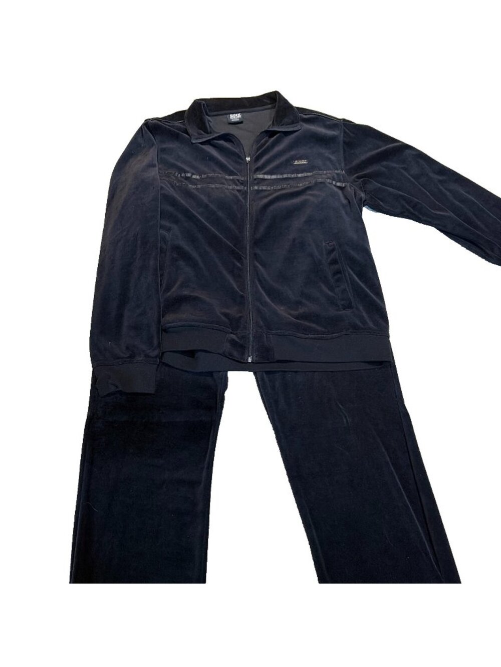 Vintage Enyce Velour Tracksuit Mens Size 2XL Sweatsuit 90s Y2K Hiphop 2 Piece
